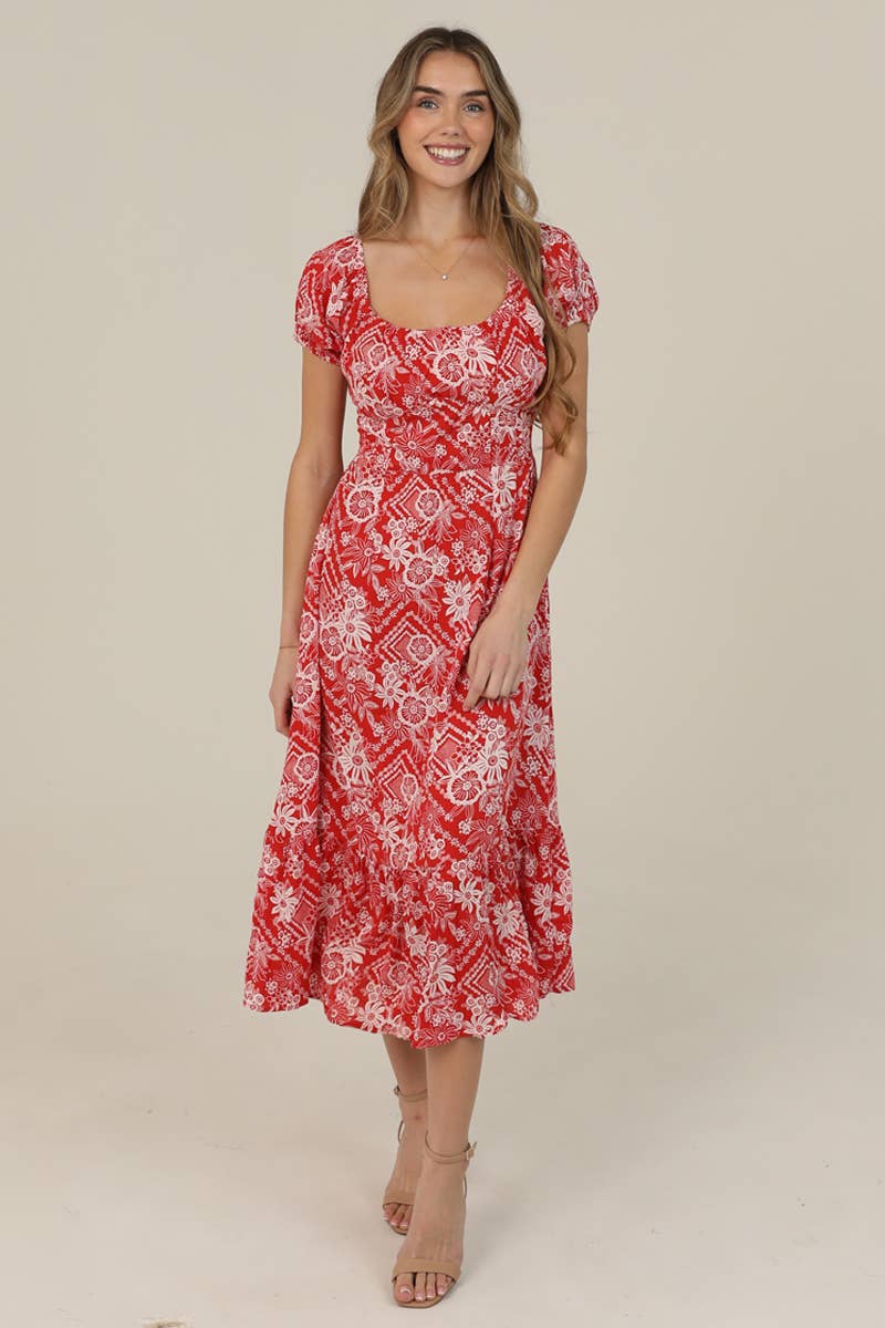 cap sleeve scoop neck midi dress ASOS DESIGN wide scoop neck midi dress with under bust detail and cap sleeve in black
