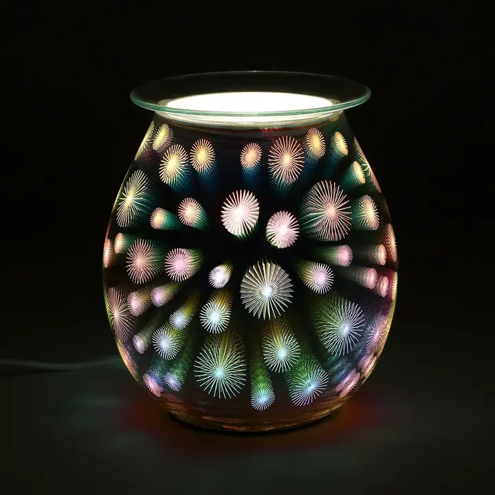 Starburst aroma oil burner top